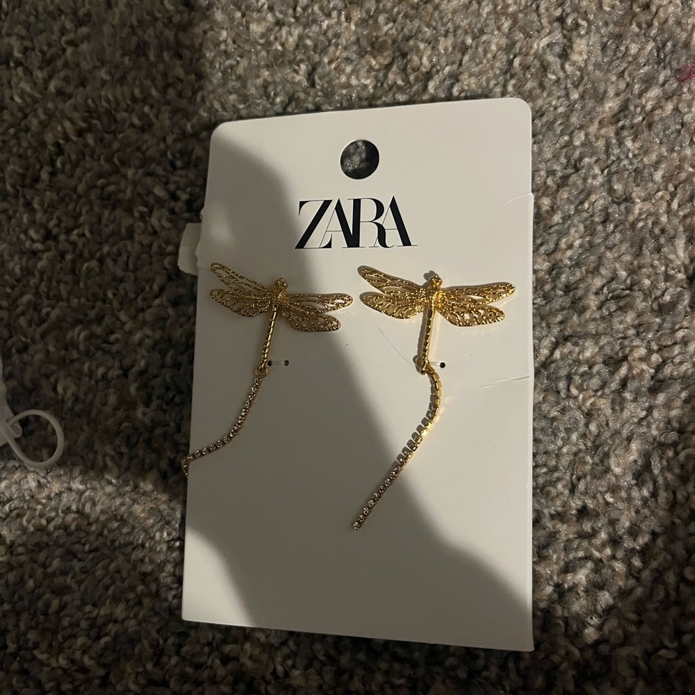 ZARA DRAGONFLY EARRINGS